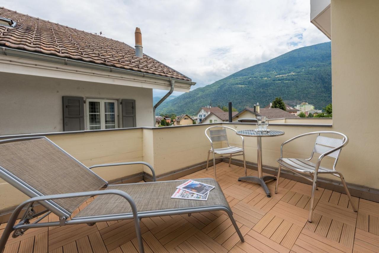 Hotel Du Pont Gampel-Bratsch Экстерьер фото